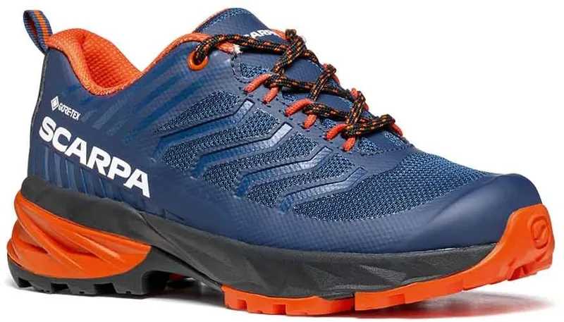 Scarpa Rush Kids GTX Shoes - Blue-Fiesta